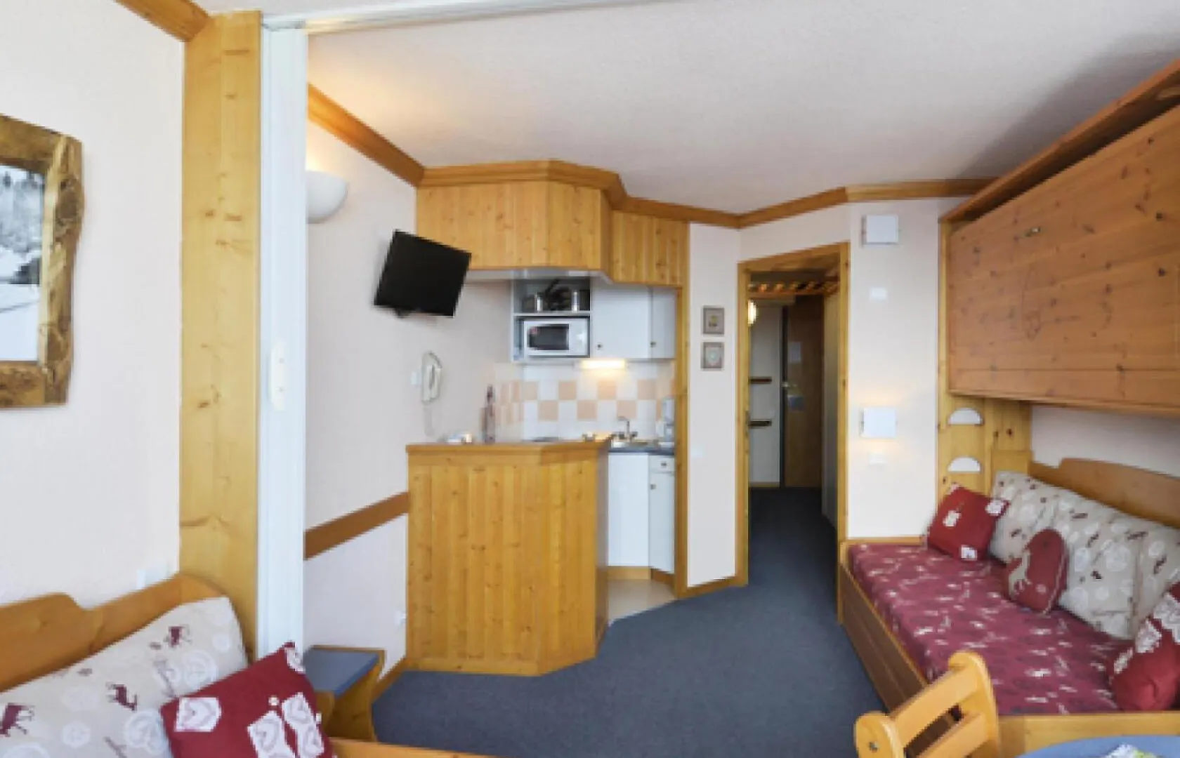 Residence Diamant - Studio Pour 4 Personnes 124 La Plagne Appartement