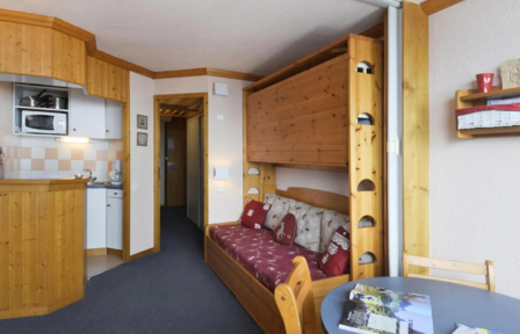 Residence Diamant - Studio Pour 4 Personnes 124 La Plagne France
