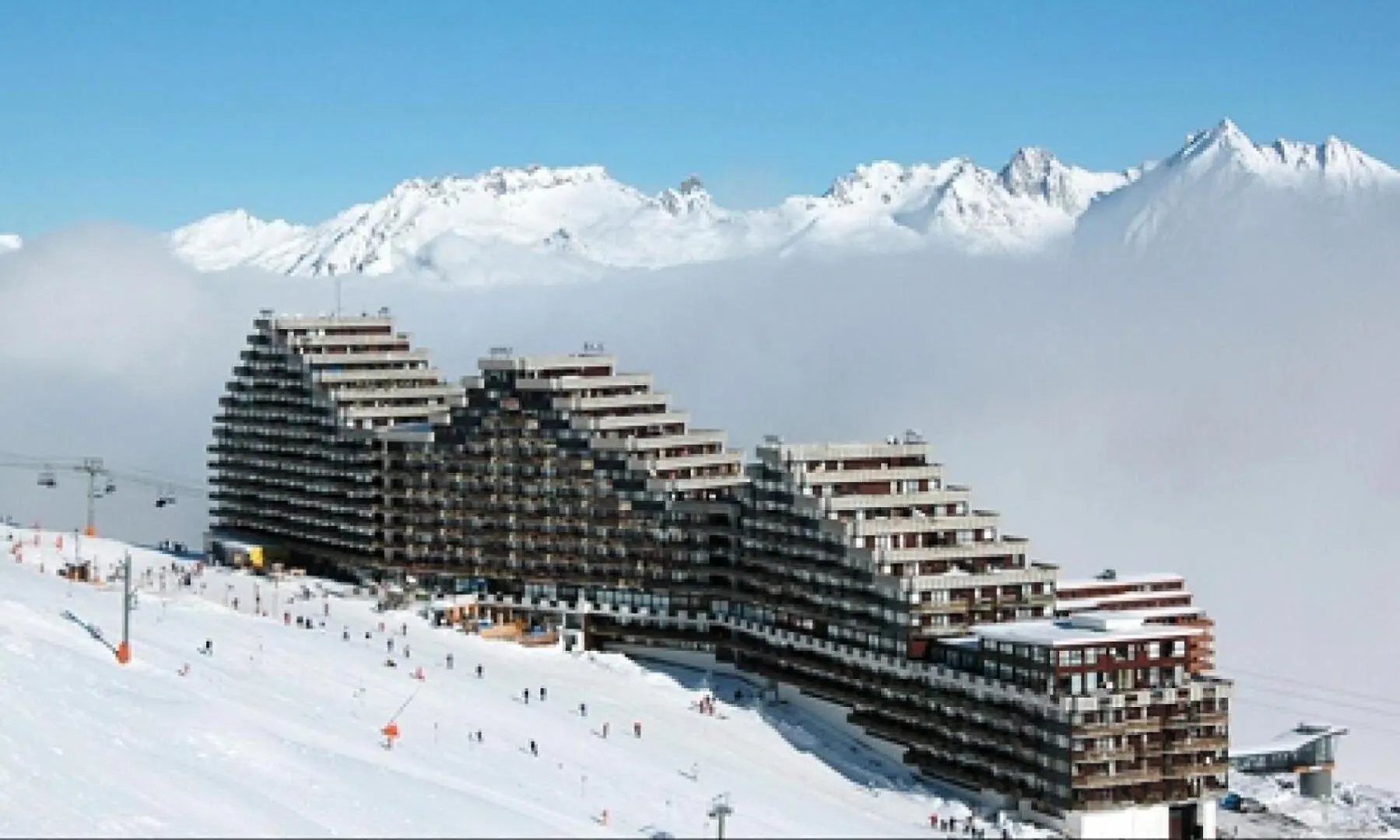 Residence Diamant - Studio Pour 4 Personnes 124 La Plagne Francia